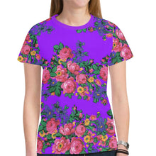 Load image into Gallery viewer, Kokum&#39;s Revenge-Lilac New All Over Print T-shirt for Women (Model T45) New All Over Print T-shirt for Women (T45) e-joyer 
