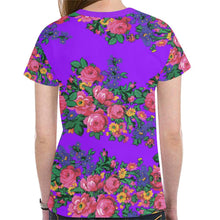 Load image into Gallery viewer, Kokum&#39;s Revenge-Lilac New All Over Print T-shirt for Women (Model T45) New All Over Print T-shirt for Women (T45) e-joyer 
