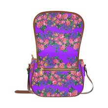 Load image into Gallery viewer, Kokum&#39;s Revenge-Lilac Saddle Bag/Large (Model 1649) Saddle Bag/Large e-joyer 
