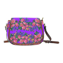 Load image into Gallery viewer, Kokum&#39;s Revenge-Lilac Saddle Bag/Large (Model 1649) Saddle Bag/Large e-joyer 
