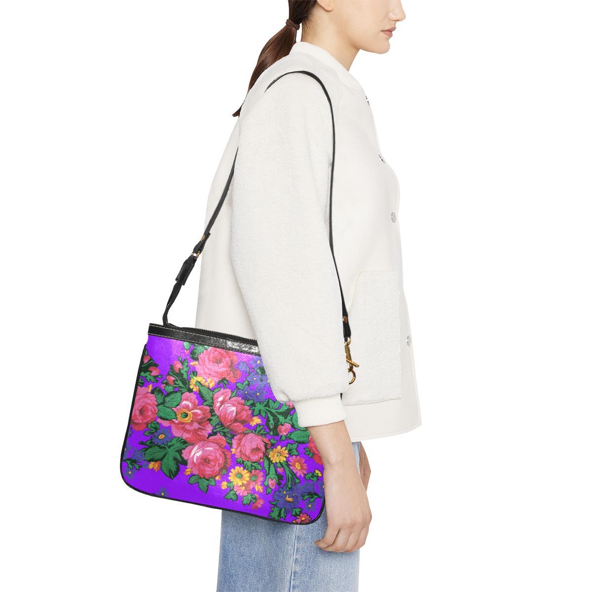 Kokum's Revenge-Lilac Small Shoulder Bag (Model 1710) Small Shoulder Bag (1710) e-joyer 