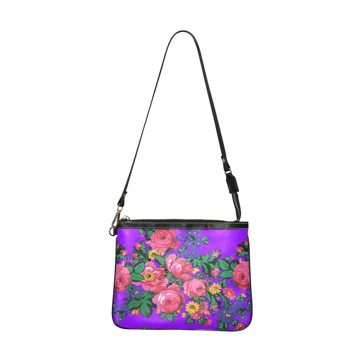 Kokum's Revenge-Lilac Small Shoulder Bag (Model 1710) Small Shoulder Bag (1710) e-joyer 