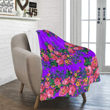 Load image into Gallery viewer, Kokum&#39;s Revenge-Lilac Ultra-Soft Micro Fleece Blanket 40&quot;x50&quot; Ultra-Soft Blanket 40&#39;&#39;x50&#39;&#39; e-joyer 
