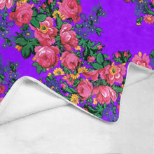 Load image into Gallery viewer, Kokum&#39;s Revenge-Lilac Ultra-Soft Micro Fleece Blanket 40&quot;x50&quot; Ultra-Soft Blanket 40&#39;&#39;x50&#39;&#39; e-joyer 
