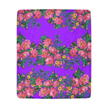 Load image into Gallery viewer, Kokum&#39;s Revenge-Lilac Ultra-Soft Micro Fleece Blanket 50&quot;x60&quot; Ultra-Soft Blanket 50&#39;&#39;x60&#39;&#39; e-joyer 
