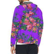 Load image into Gallery viewer, Kokum&#39;s Revenge Lilac Unisex All Over Print Windbreaker (Model H23) All Over Print Windbreaker for Men (H23) e-joyer 
