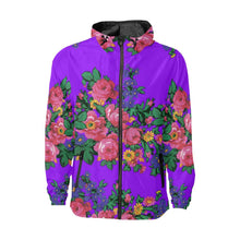 Load image into Gallery viewer, Kokum&#39;s Revenge Lilac Unisex All Over Print Windbreaker (Model H23) All Over Print Windbreaker for Men (H23) e-joyer 
