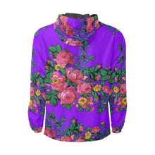 Load image into Gallery viewer, Kokum&#39;s Revenge Lilac Unisex All Over Print Windbreaker (Model H23) All Over Print Windbreaker for Men (H23) e-joyer 
