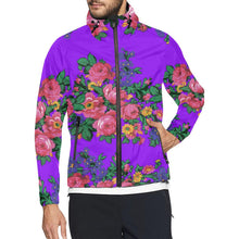 Load image into Gallery viewer, Kokum&#39;s Revenge Lilac Unisex All Over Print Windbreaker (Model H23) All Over Print Windbreaker for Men (H23) e-joyer 
