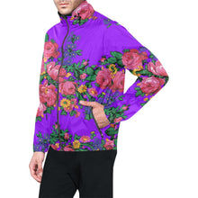 Load image into Gallery viewer, Kokum&#39;s Revenge Lilac Unisex All Over Print Windbreaker (Model H23) All Over Print Windbreaker for Men (H23) e-joyer 
