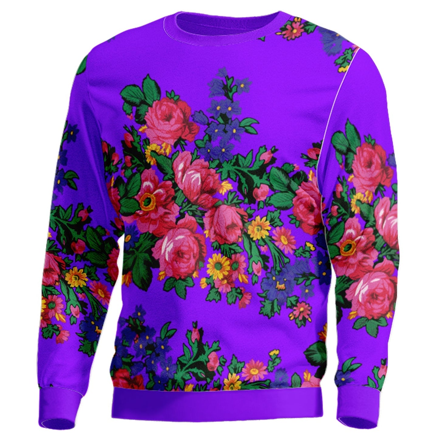 Kokum's Revenge Lilac Unisex Crewneck Long Sleeve Top Herman 