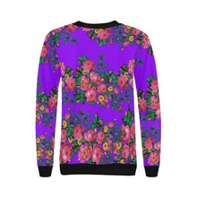 Load image into Gallery viewer, Kokum&#39;s Revenge-Lilac Women&#39;s Rib Cuff Crew Neck Sweatshirt (Model H34) Rib Cuff Crew Neck Sweatshirt for Women (H34) e-joyer 
