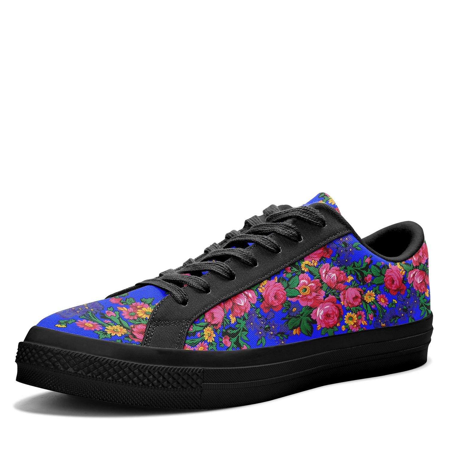 Kokum's Revenge Royal Aapisi Low Top Canvas Shoes Black Sole 49 Dzine 