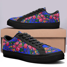 Load image into Gallery viewer, Kokum&#39;s Revenge Royal Aapisi Low Top Canvas Shoes Black Sole 49 Dzine 
