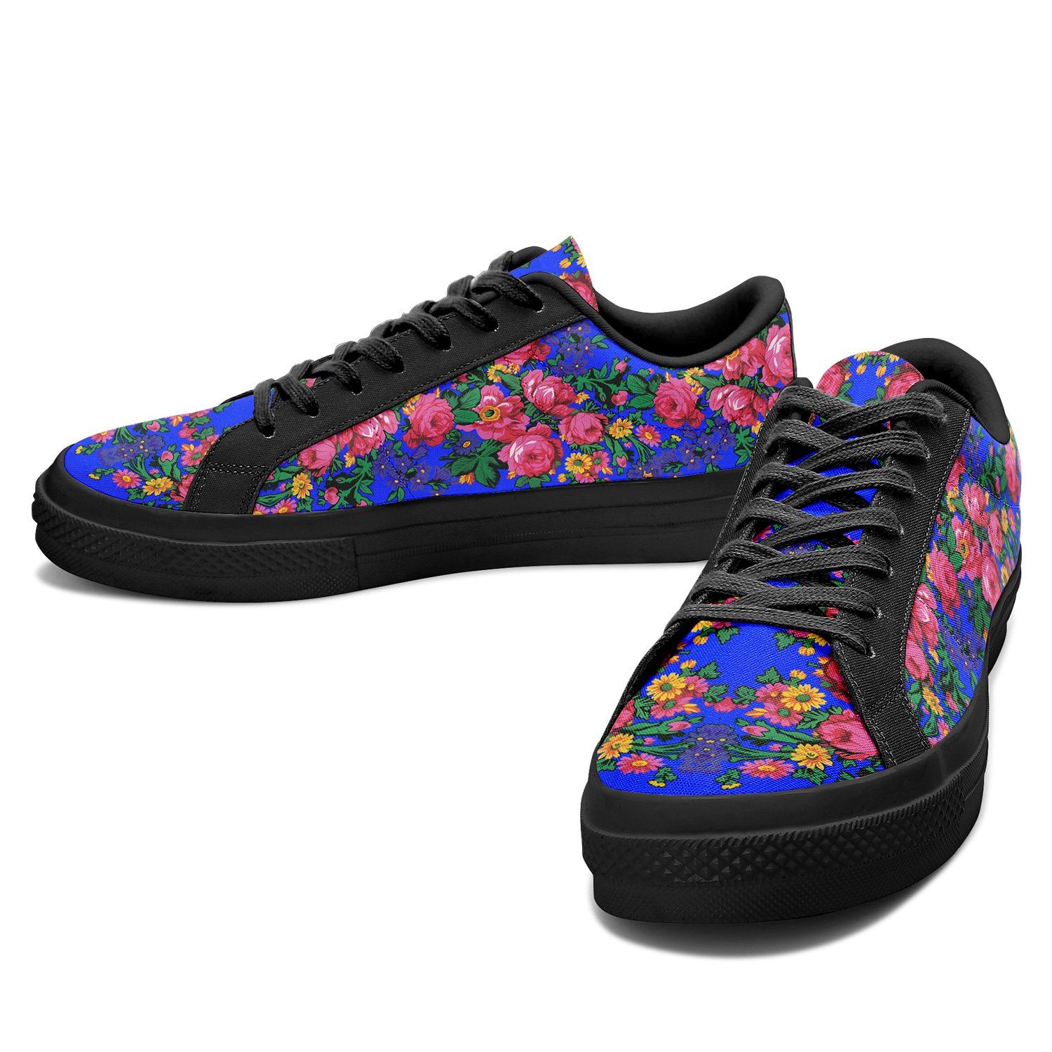 Kokum's Revenge Royal Aapisi Low Top Canvas Shoes Black Sole 49 Dzine 