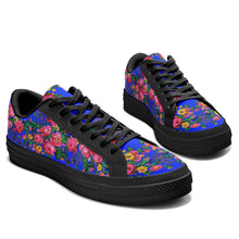 Load image into Gallery viewer, Kokum&#39;s Revenge Royal Aapisi Low Top Canvas Shoes Black Sole 49 Dzine 
