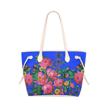 Load image into Gallery viewer, Kokum&#39;s Revenge- Royal Clover Canvas Tote Bag (Model 1661) Clover Canvas Tote Bag (1661) e-joyer 
