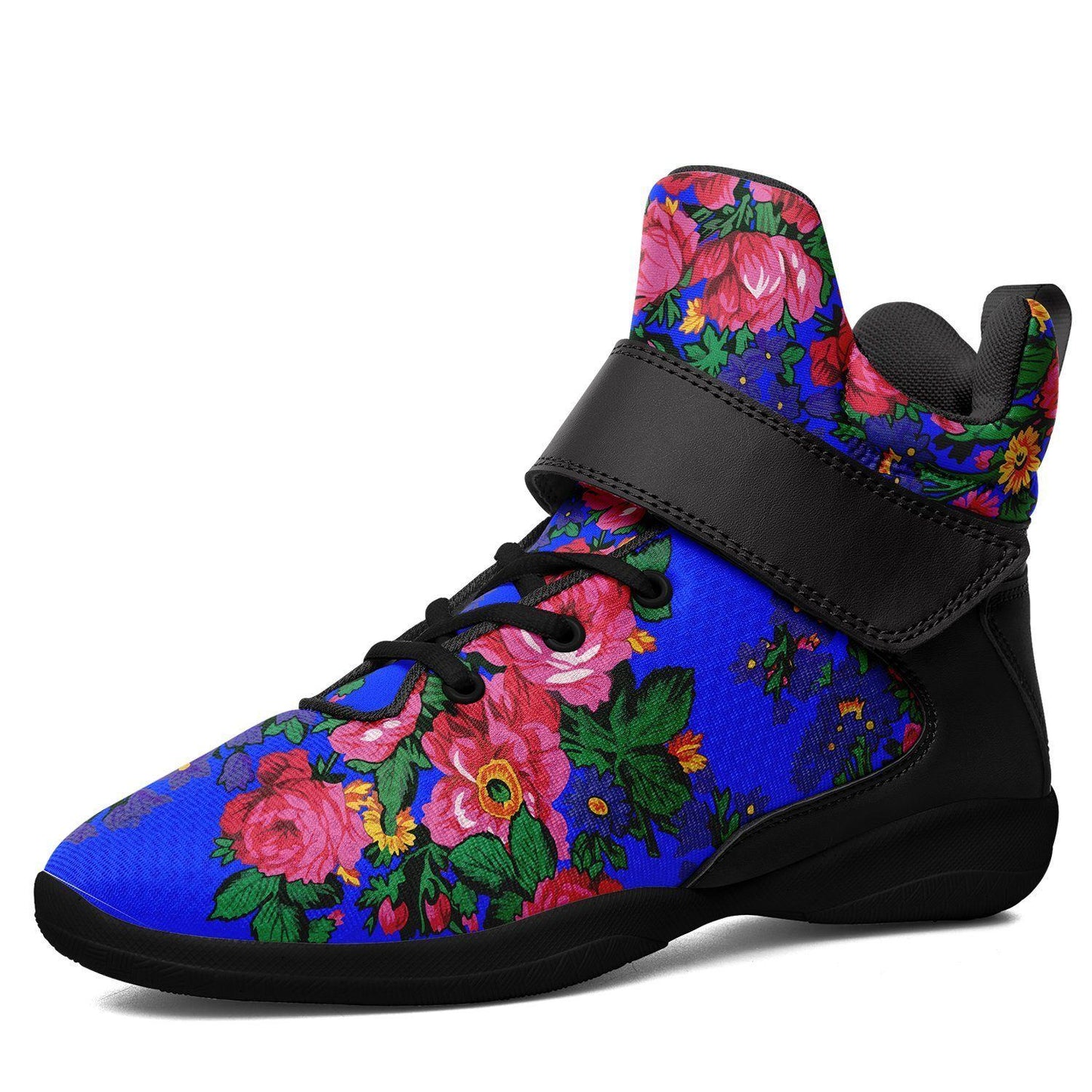 Kokum's Revenge Royal Kid's Ipottaa Basketball / Sport High Top Shoes 49 Dzine US Women 4.5 / US Youth 3.5 / EUR 35 Black Sole with Black Strap 