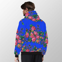 Load image into Gallery viewer, Kokum&#39;s Revenge Royal Sherpa Hoodie 49 Dzine 
