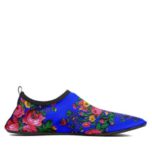 Load image into Gallery viewer, Kokum&#39;s Revenge Royal Sockamoccs Kid&#39;s Slip On Shoes 49 Dzine 
