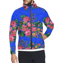 Load image into Gallery viewer, Kokum&#39;s Revenge Royal Unisex All Over Print Windbreaker (Model H23) All Over Print Windbreaker for Men (H23) e-joyer 
