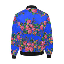 Load image into Gallery viewer, Kokum&#39;s Revenge- Royal Unisex Heavy Bomber Jacket with Quilted Lining All Over Print Quilted Jacket for Men (H33) e-joyer 
