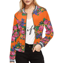 Load image into Gallery viewer, Kokum&#39;s Revenge Sierra All Over Print Bomber Jacket for Women (Model H21) All Over Print Bomber Jacket for Women (H21) e-joyer 
