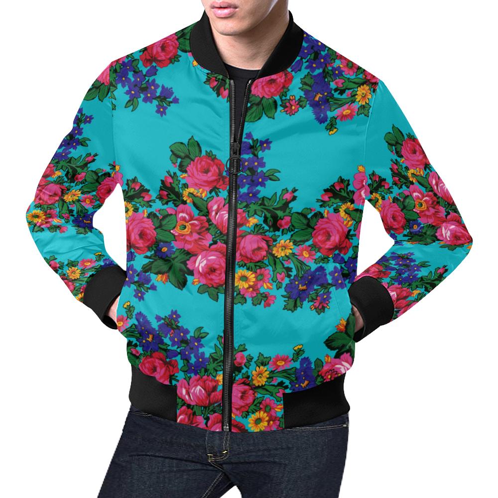 Kokum's Revenge-Sky All Over Print Bomber Jacket for Men/Large Size (Model H19) All Over Print Bomber Jacket for Men/Large (H19) e-joyer 