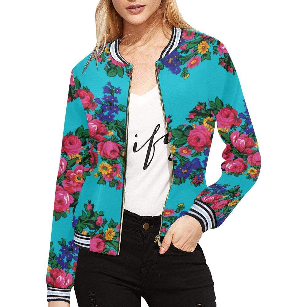 Kokum's Revenge-Sky All Over Print Bomber Jacket for Women (Model H21) All Over Print Bomber Jacket for Women (H21) e-joyer 