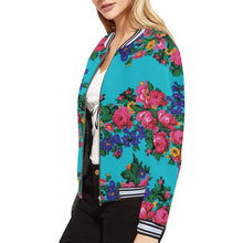 Load image into Gallery viewer, Kokum&#39;s Revenge-Sky All Over Print Bomber Jacket for Women (Model H21) All Over Print Bomber Jacket for Women (H21) e-joyer 
