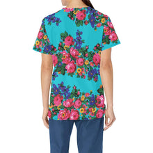 Load image into Gallery viewer, Kokum&#39;s Revenge Sky All Over Print Scrub Top Scrub Top e-joyer 
