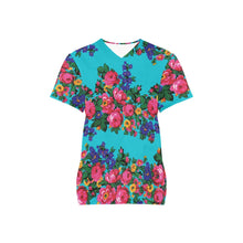 Load image into Gallery viewer, Kokum&#39;s Revenge Sky All Over Print Scrub Top Scrub Top e-joyer 
