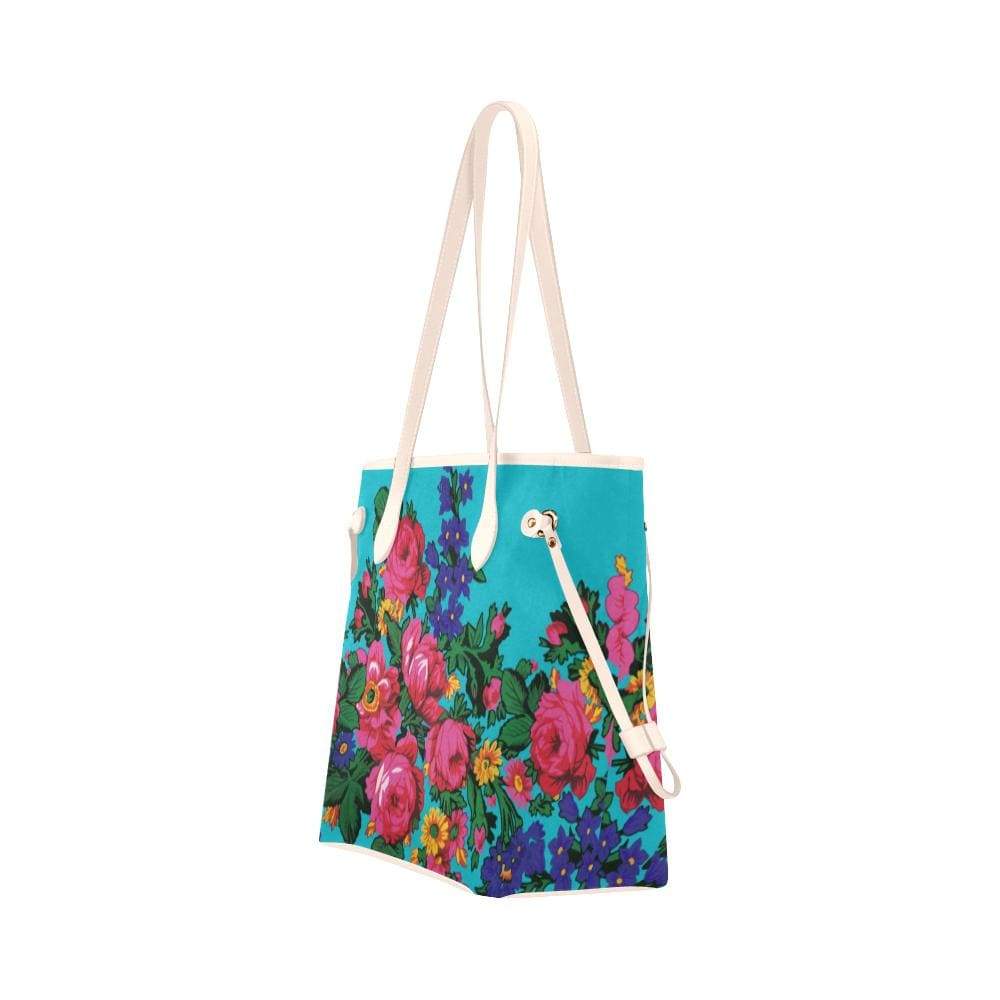 Kokum's Revenge-Sky Clover Canvas Tote Bag (Model 1661) Clover Canvas Tote Bag (1661) e-joyer 