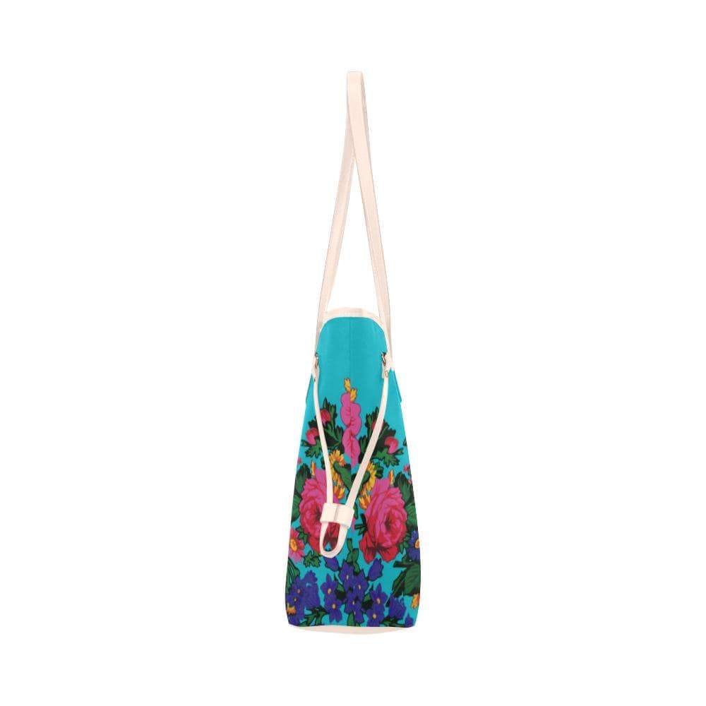 Kokum's Revenge-Sky Clover Canvas Tote Bag (Model 1661) Clover Canvas Tote Bag (1661) e-joyer 