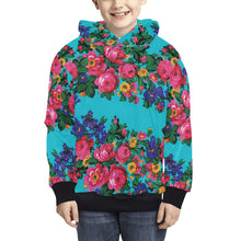 Load image into Gallery viewer, Kokum&#39;s Revenge Sky Kids&#39; All Over Print Hoodie (Model H38) Kids&#39; AOP Hoodie (H38) e-joyer 
