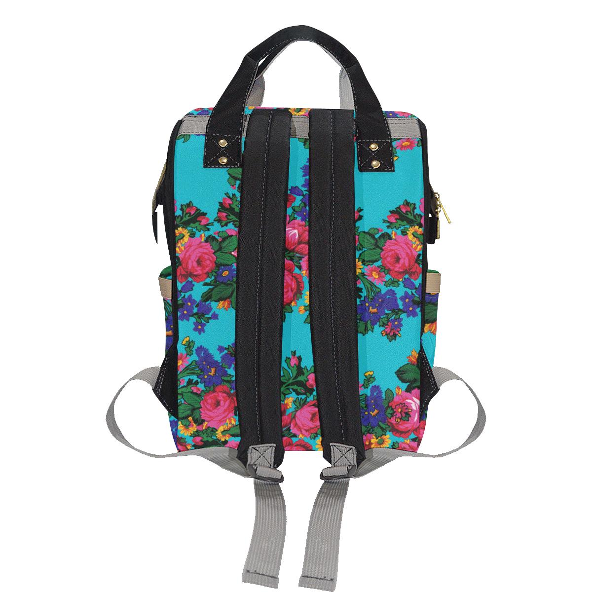 Kokum's Revenge-Sky Multi-Function Diaper Backpack (Model 1688) Diaper Backpack (1688) e-joyer 