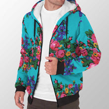 Load image into Gallery viewer, Kokum&#39;s Revenge Sky Sherpa Hoodie 49 Dzine 
