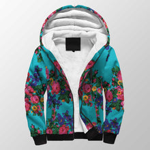 Load image into Gallery viewer, Kokum&#39;s Revenge Sky Sherpa Hoodie 49 Dzine 
