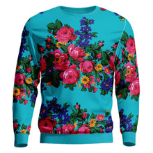 Load image into Gallery viewer, Kokum&#39;s Revenge Sky Unisex Crewneck Long Sleeve Top Herman 
