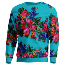 Load image into Gallery viewer, Kokum&#39;s Revenge Sky Unisex Crewneck Long Sleeve Top Herman 
