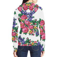 Load image into Gallery viewer, Kokum&#39;s Revenge-White All Over Print Full Zip Hoodie for Women (Model H14) All Over Print Full Zip Hoodie for Women (H14) e-joyer 
