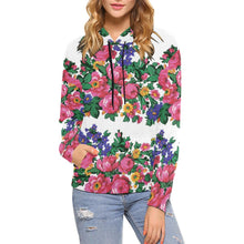 Load image into Gallery viewer, Kokum&#39;s Revenge-White All Over Print Hoodie for Women (USA Size) (Model H13) All Over Print Hoodie for Women (H13) e-joyer 
