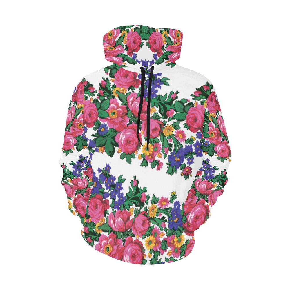 Kokum's Revenge-White All Over Print Hoodie for Women (USA Size) (Model H13) All Over Print Hoodie for Women (H13) e-joyer 