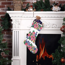 Load image into Gallery viewer, Kokum&#39;s Revenge-White Christmas Stocking Christmas Stocking e-joyer 
