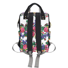 Load image into Gallery viewer, Kokum&#39;s Revenge-White Multi-Function Diaper Backpack (Model 1688) Diaper Backpack (1688) e-joyer 
