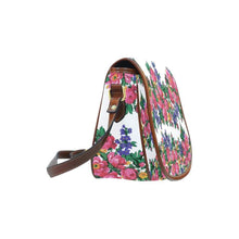 Load image into Gallery viewer, Kokum&#39;s Revenge-White Saddle Bag/Large (Model 1649) Saddle Bag/Large e-joyer 
