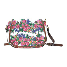 Load image into Gallery viewer, Kokum&#39;s Revenge-White Saddle Bag/Large (Model 1649) Saddle Bag/Large e-joyer 
