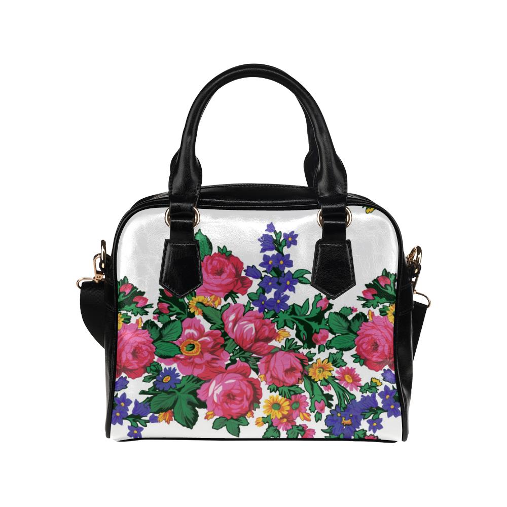 Kokum's Revenge White Shoulder Bag by 49 Dzine