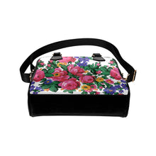 Load image into Gallery viewer, Kokum&#39;s Revenge-White Shoulder Handbag (Model 1634) Shoulder Handbags (1634) e-joyer 
