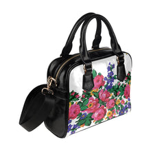 Load image into Gallery viewer, Kokum&#39;s Revenge-White Shoulder Handbag (Model 1634) Shoulder Handbags (1634) e-joyer 
